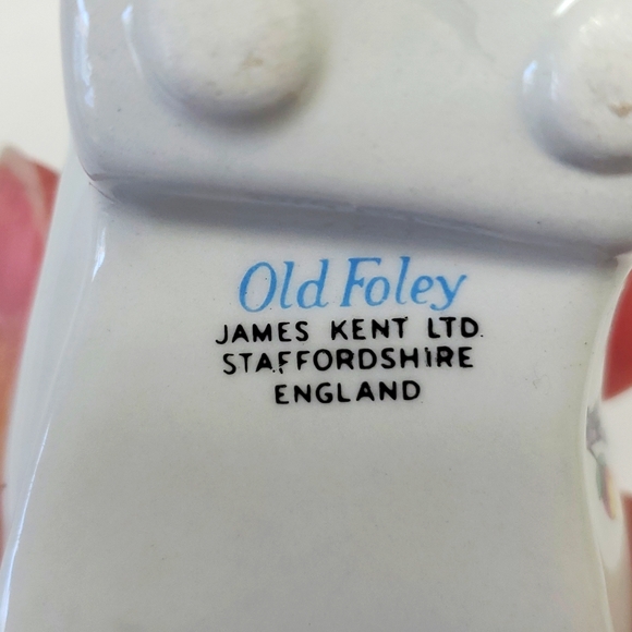 STAFFORDSHIRE Vintage OldFoley James Kent boot and vase - Picture 6 of 12